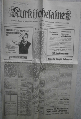 Kurkijokelainen-lehti N:o 52, 1960