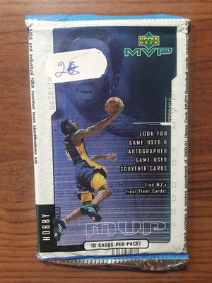 2000-01 Upper Deck MVP NBA Hobby pussi