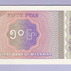 Myanmar 50 Pyas v.1994 UNC P-68 - pikkukuva 1