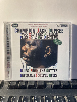 CHAMPION JACK DUPREE: Blues... & Natural..., CDx2, rem.&exp.
