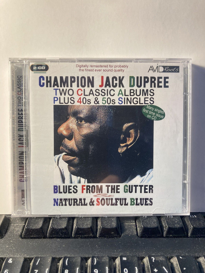 CHAMPION JACK DUPREE: Blues... & Natural..., CDx2, rem.&exp.