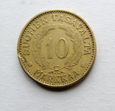 10 markkaa 1930 alpr