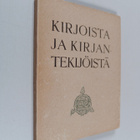 Kirjoista ja kirjantekijöistä (numeroitu) - pikkukuva 1