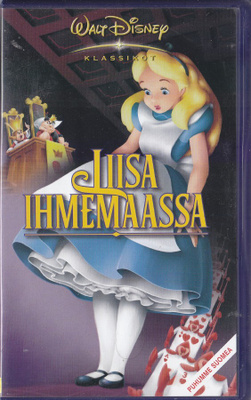 Liisa Ihmemaassa (Walt Disney) VHS puhuttu suomeksi