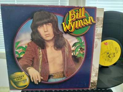 BILL WYMAN, Monkey grip, LP US -74 SIISTI !!