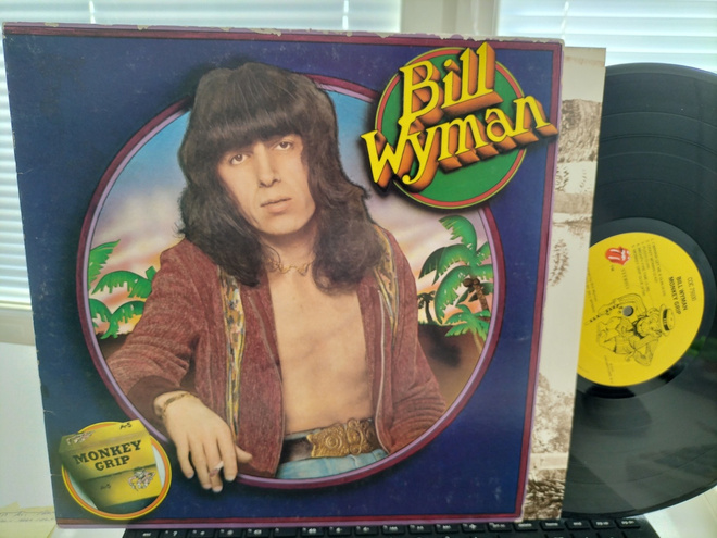 BILL WYMAN, Monkey grip, LP US -74 SIISTI !!