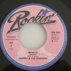 JOHNNY & THE DODGERS Move It 7" vinyylisingle - pikkukuva 3