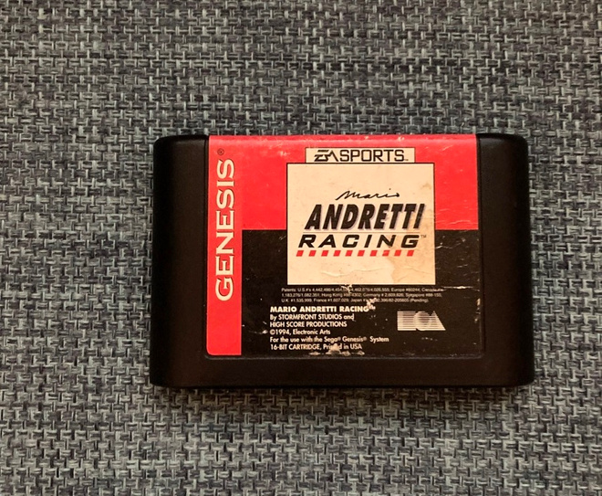 Sega Genesis (Mega Drive): Mario Andretti Racing (L)