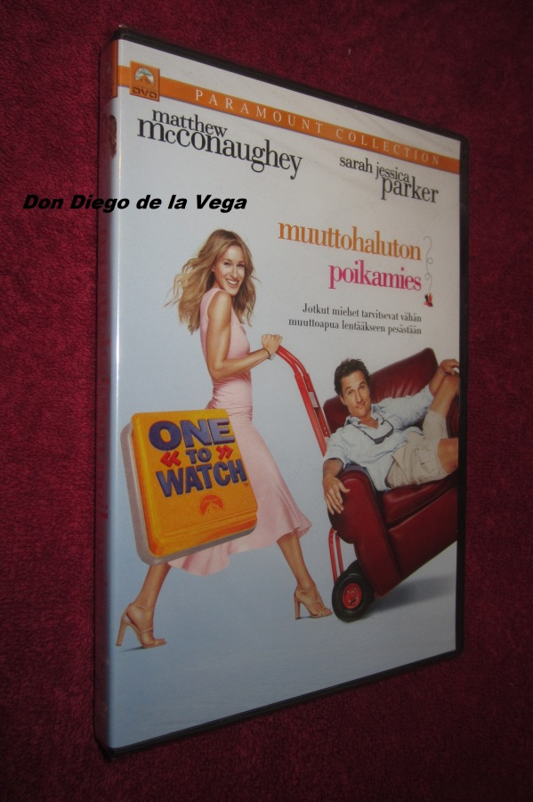 Muuttohaluton poikamies  (DVD)  uusi