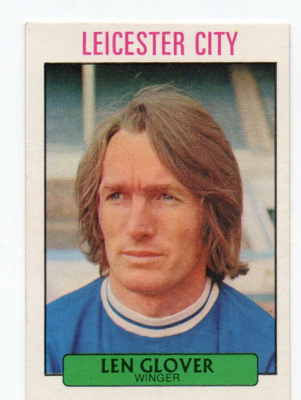 Purkkakuva Jalkapallo n:o 207 LEN GLOVER: Leicester City.
