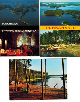 Punkaharju - postikortteja