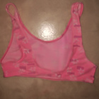 Bikini yläosa pinkki kukkakuosi 150 cm, 1 kpl - pikkukuva 2
