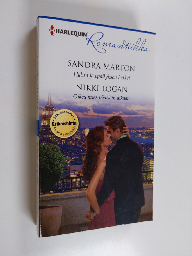 Sandra Marton ym. : Halun ja epäilyksen hetket ; Oikea mi...