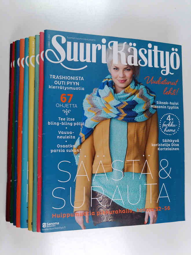 Suuri käsityö vuosikerta 2013 (no 1-12)