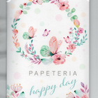 KAUNIS °°HAPPY DAY°° -KIRJEPAPERIT & KUORET SETTI - pikkukuva 1