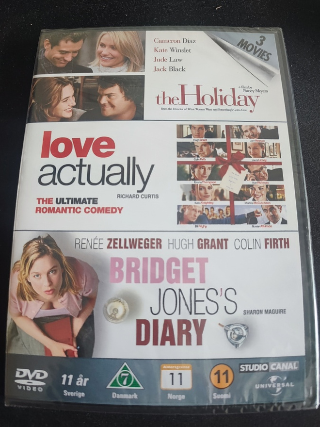 The Holiday / Love Actually / Bridget Jones UUSI
