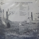 COUNTRY JOE McDONALD - TONIGHT I'M SINGING JUST FOR YOU - LP - pikkukuva 2