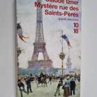Claude Izner : Mystere rue des Saints-Peres - pikkukuva 1