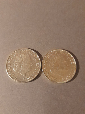 Hollanti 1 gulden 1968, 2 kpl