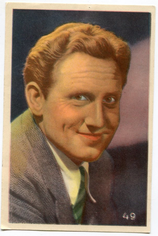 Filmitähti - Keräilykuva v. 1937 - Spencer Tracy