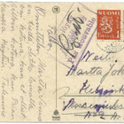 Elena Kojine Kukkakortti (1937) KT 132/10 - pikkukuva 2