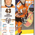 LAURI KÄRMENIEMI #43 HPK Postikortti - pikkukuva 1