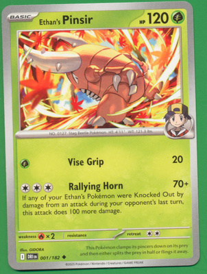 Pokémon Ethan's Pinsir