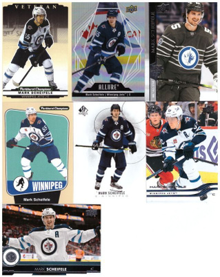 7 x MARK SCHEIFELE Winnipeg Jets