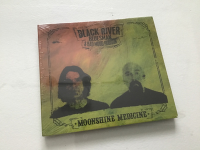 Black river bluesman & bad mood hudson . Moonshine medici CD