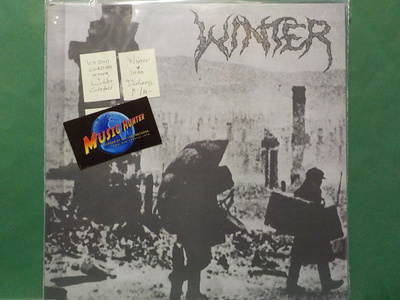 WINTER - INTO DARKNESS - GATEFOLD US 2011 M-/M- LP + BOOKLET