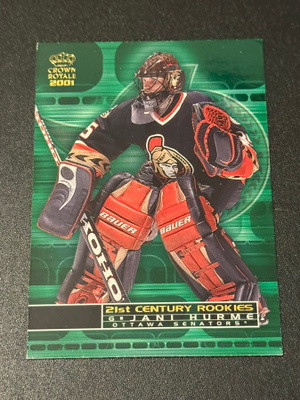 2000-01 Crown Royale 21st Century Rookies #18 Jani Hurme