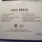 CHAD BROCK :: CHAD  BROCK :: RARE PROMO ADVANCED CD 1998 - pikkukuva 1