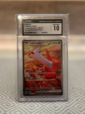 Pokémon Latias ex 239/191 SIR – CGC 10 Gem Mint
