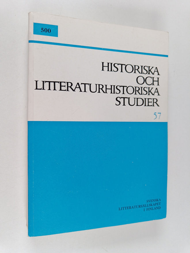 Torsten Steinby : Historiska och litteraturhistoriska stu...