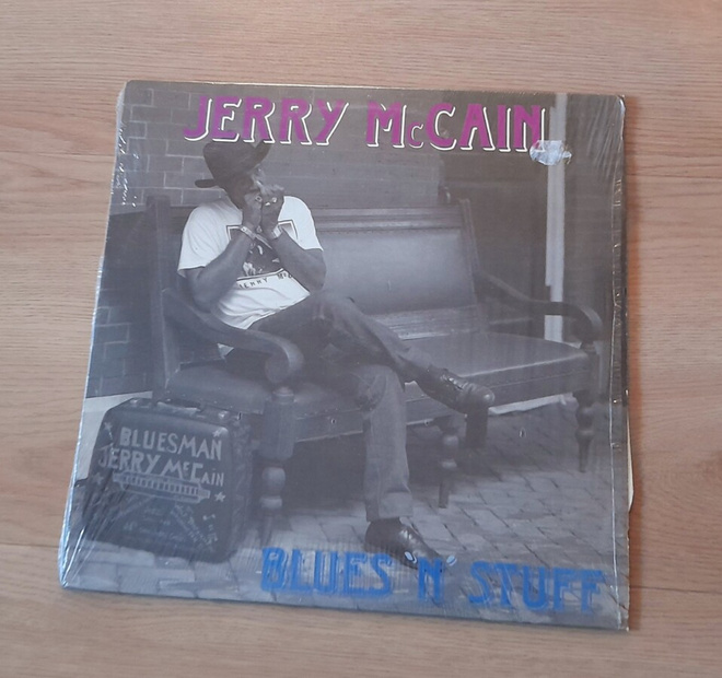JERRY McCAIN  Blues 'N' Stuff  Ichiban Records – ICH 1047