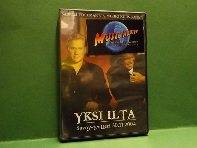 SAMULI EDELMANN & MIKKO KUUSTONEN - YKSI ILTA DVD