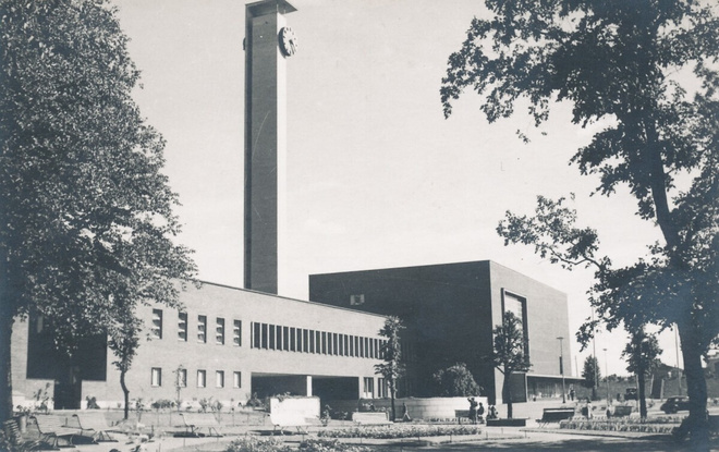 TAMPERE, RAUTATIEASEMA - vanha kortti