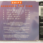 Shift • Remember The Time CD Maxi-Single - pikkukuva 2