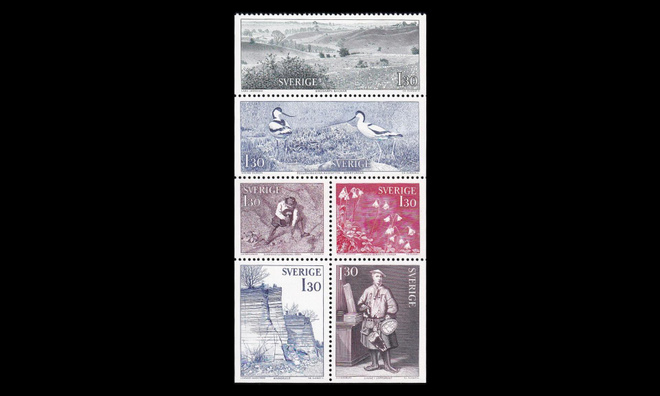 Ruotsi 1022-7hb ** Carl von Linné (1978)