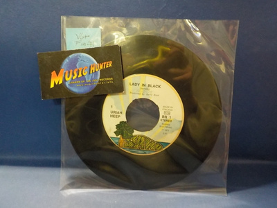 URIAH HEEP - LADY IN BLACK - VG+ FIN -71 7" SINGLE