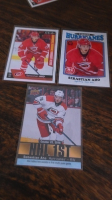 2016-17 O-Pee-Chee Sebastian Aho MARQUEE ROOKIE RC