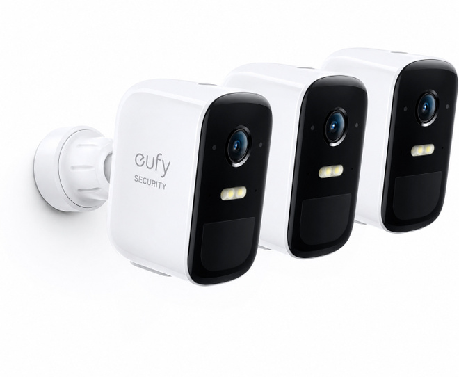 3x EufyCam 2C langaton turvakamera WiFi valvontakamera