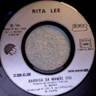 RITA LEE :: BARRIGA DA MAMÄE :: VINYYLI 7" 1983     BRAZIL - pikkukuva 3