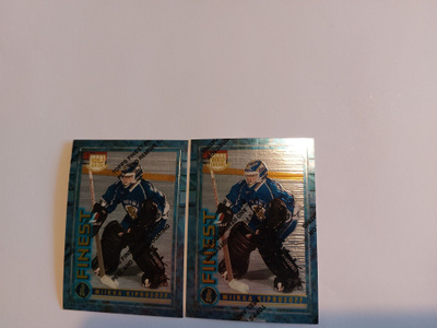 1994-95 Topps Finest #125 Miikka Kiprusoff RC (2kpl)