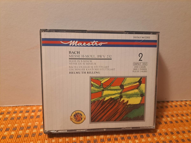 Bach: Messe h-moll, BWV 232-Helmuth Rilling ym. 2CD