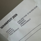 Soundfest 2026 kolmen päivän lippu - pikkukuva 3