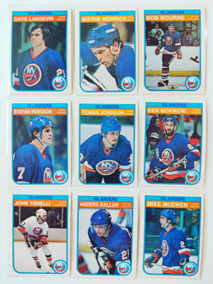 82-83 Opc - New York Islanders 10kpl