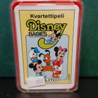 Vintage Kvartetti Disney Babies korttipeli uudenveroiset - pikkukuva 1