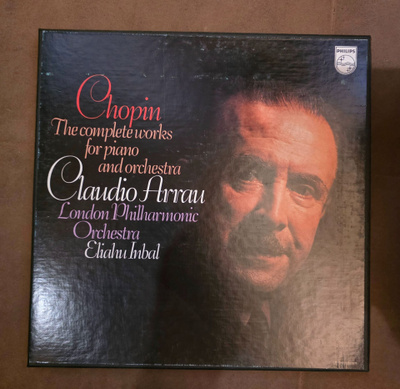 Chopin: Complete Works – Claudio Arrau 3LP Box (Philips)
