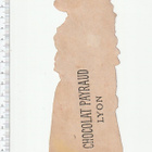 ~ vihreämekkoinen tyttö, vanha kuva, 17 x 6,5cm ~ - pikkukuva 2